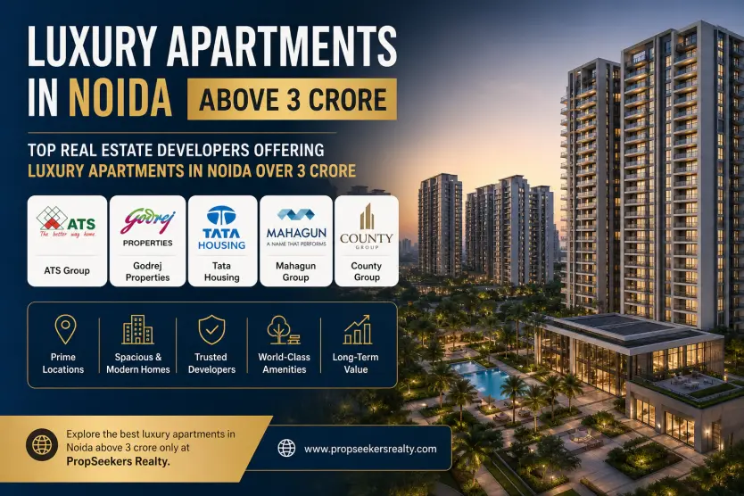 Luxury Apartments in Noida Above 3 Crore by Top Developers