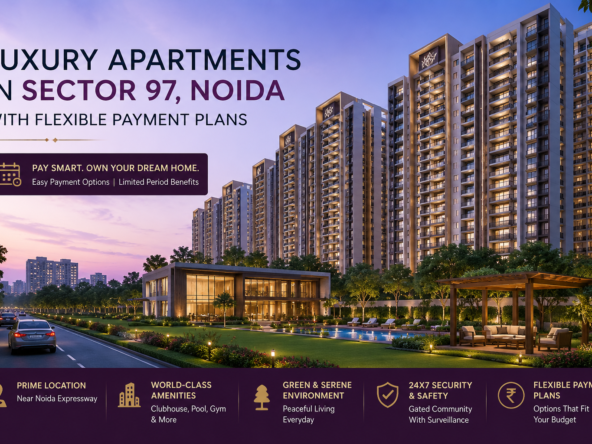 Luxury apartments in Sector 97 Noida with modern amenities and flexible payment plans.